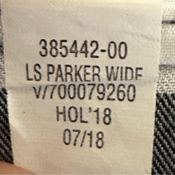 Banana Republic Parker Tunic Fit Button Down Shirt Gray White Stripe - Picture 8 of 8